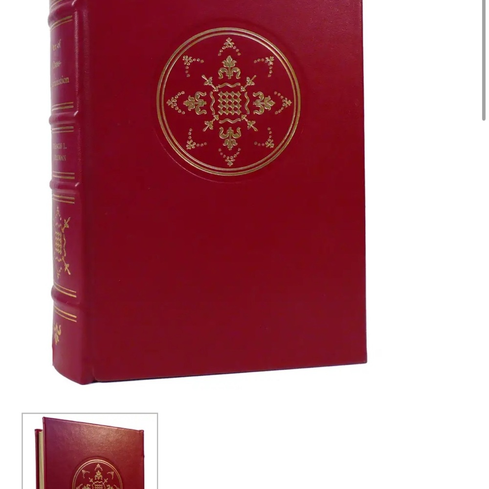 The art of cross examination Leather Bound Book with Gold Detailing